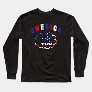 Fourth Of July Long Sleeve T-Shirt